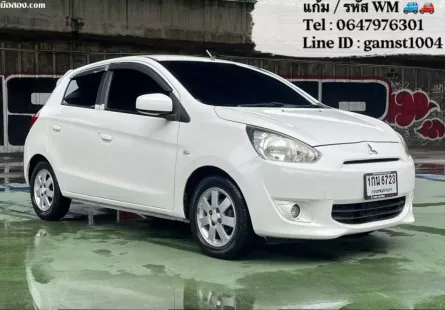 รถมือสอง.COM » ฟรีดาวน์ MITSUBISHI MIRAGE 1.2 GLS AT ปี 2013 (รหัส WM)