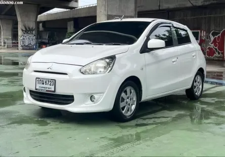 รถมือสอง.COM » ฟรีดาวน์ MITSUBISHI MIRAGE 1.2 GLS AT ปี 2013 (รหัส WM)