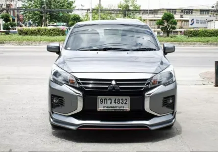 รถมือสอง.COM » MITSUBISHI ATTRAGE 1.2 GLX CVT ปี2019 จดปี2020 เบนซิน เกียร์อัตโนมัติ สีเทา