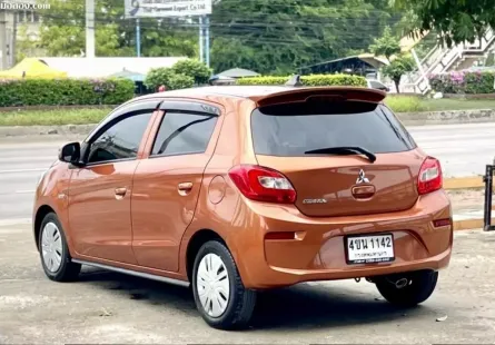 รถมือสอง.COM » MITSUBISHI MIRAGE 1.2 GLX CVT ปี2016 จดปี2017 เบนซิน เกียร์ธรรมดา สีส้ม