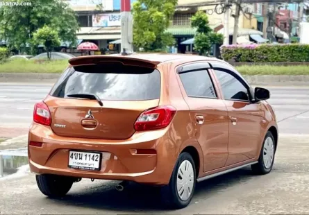 รถมือสอง.COM » MITSUBISHI MIRAGE 1.2 GLX CVT ปี2016 จดปี2017 เบนซิน เกียร์ธรรมดา สีส้ม