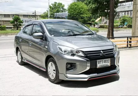 รถมือสอง.COM » MITSUBISHI ATTRAGE 1.2 GLX CVT ปี2019 จดปี2020 เบนซิน เกียร์อัตโนมัติ สีเทา